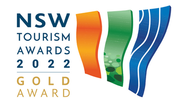 NSW Tourism Award - Gold Winner!